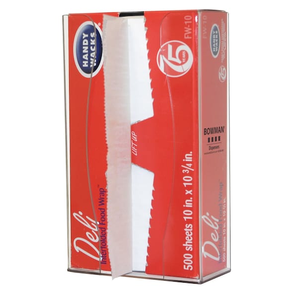 Wax Paper Dispenser, Clear